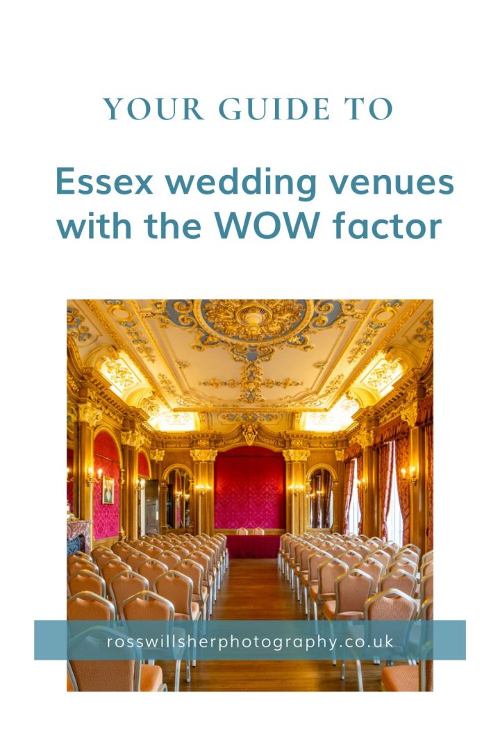 Pinterest cover for Essex Wedding Venues Page
