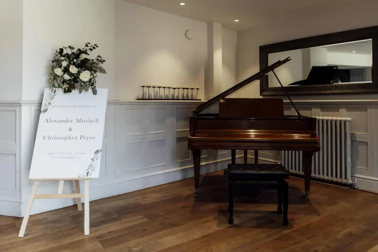 Wedding photography at Great Fosters Hotel, Surrey