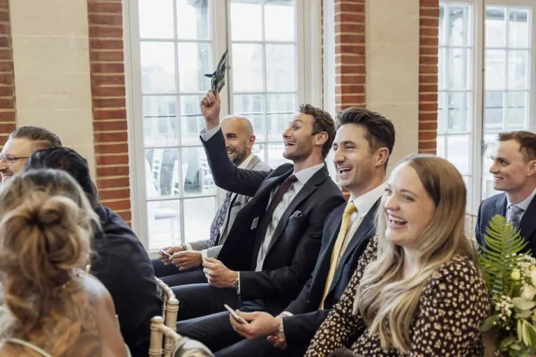 Wedding photography at Great Fosters Hotel, Surrey