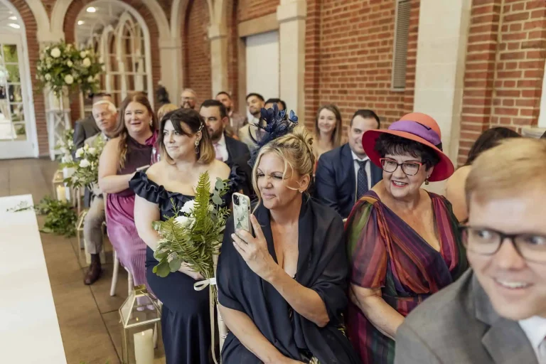 Wedding photography at Great Fosters Hotel, Surrey