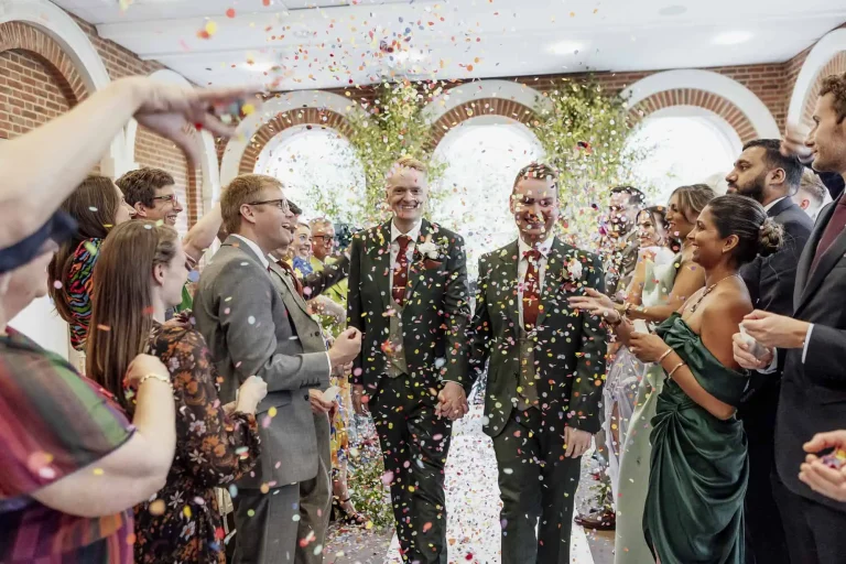 Wedding photography at Great Fosters Hotel, Surrey