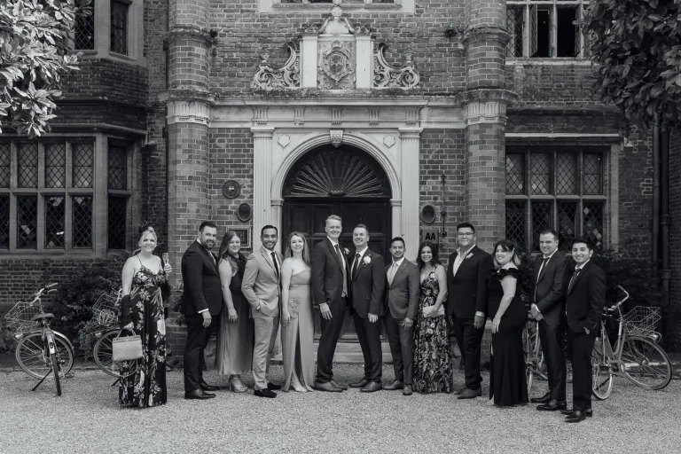 Wedding photography at Great Fosters Hotel, Surrey