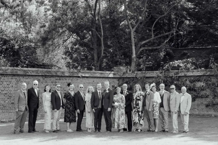Wedding photography at Great Fosters Hotel, Surrey