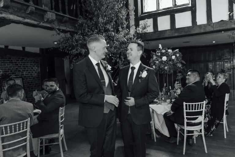 Wedding photography at Great Fosters Hotel, Surrey