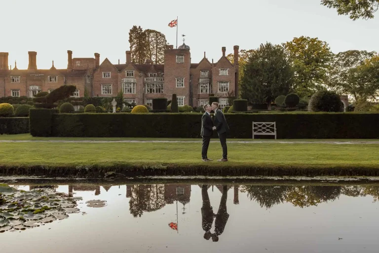 Wedding photography at Great Fosters Hotel, Surrey